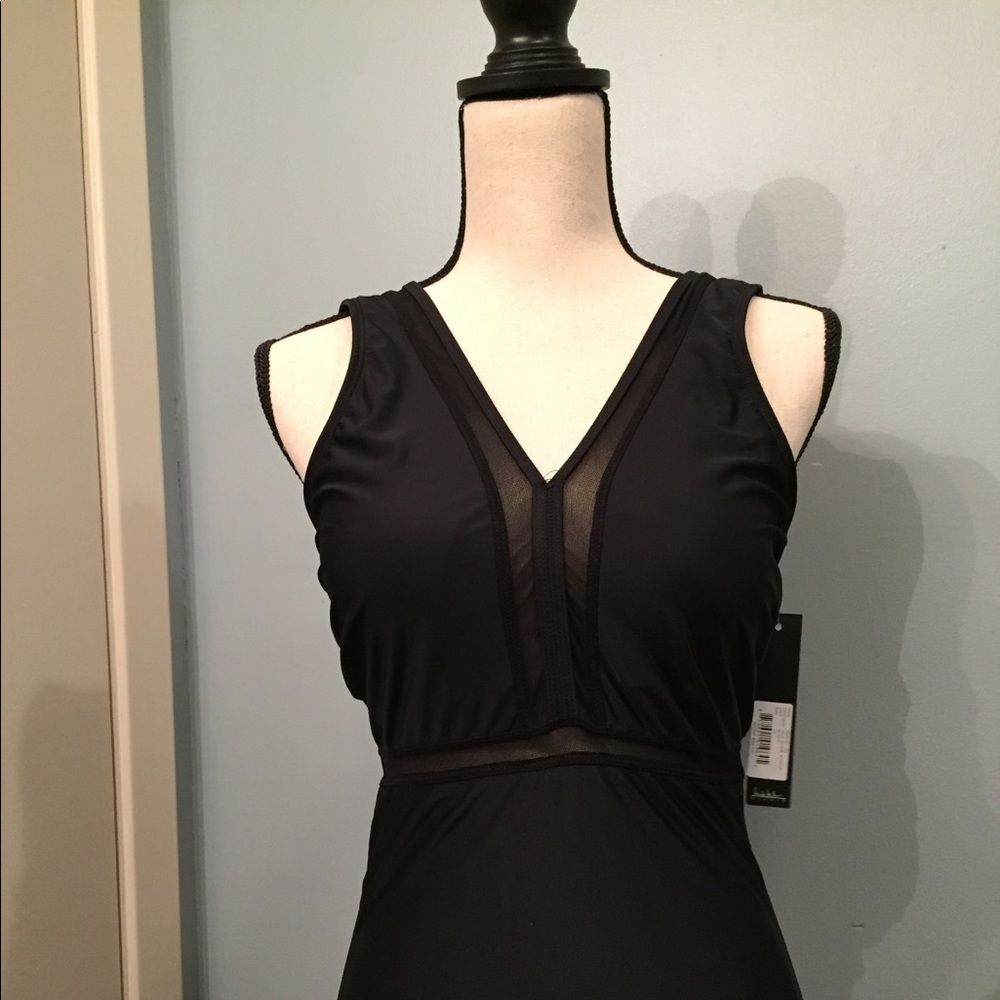 Nicole Miller 1pc swimsuit size 10. - Picture 3 of 8
